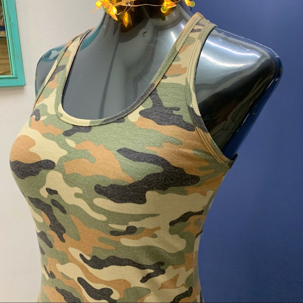 ⚡️ FOREVER 21 Army Print Stretchable Dress - Picture 4 of 10